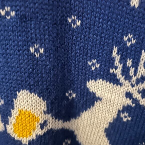 Jolly Sweaters Ugly Christmas Drinking Reindeer Sweater S Holiday Cozy Casual - Picture 8 of 12